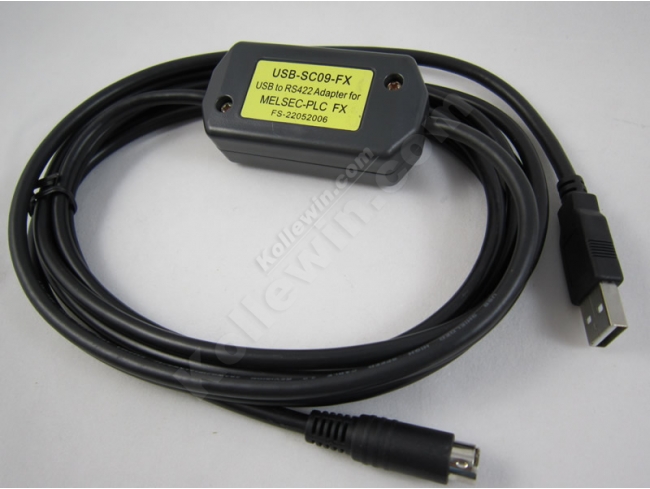 USB-SC09-FX USB TO RS422 Adapter For Mitsubishi MELSEC PLC Programming Cable