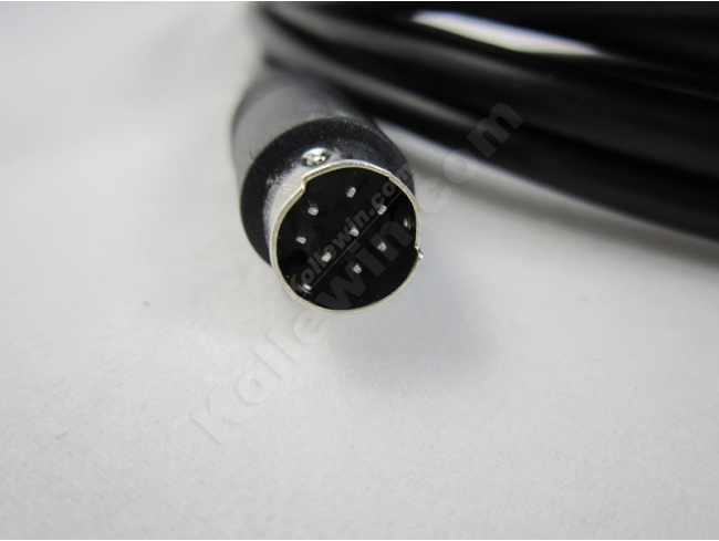 USB to RS422 8P Mini Din PLC Programming Cable for Mitsubishi USB-SC09 FX 