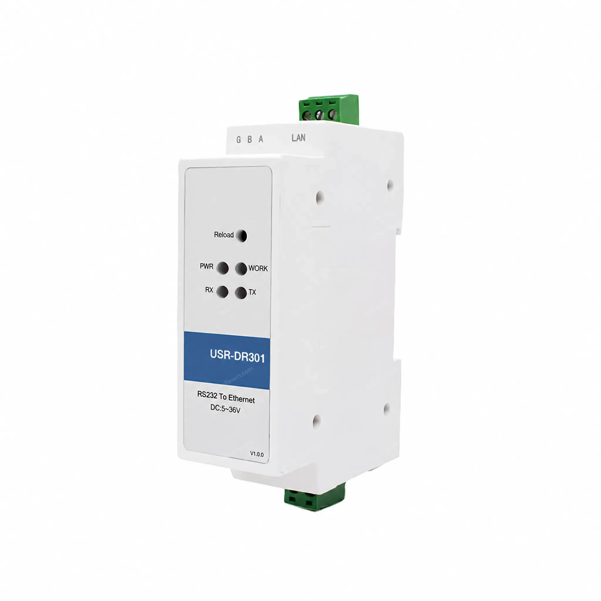 USR-DR301 Din Rail Modbus Gateway Serial RS232 to Ethernet Device Server Converter