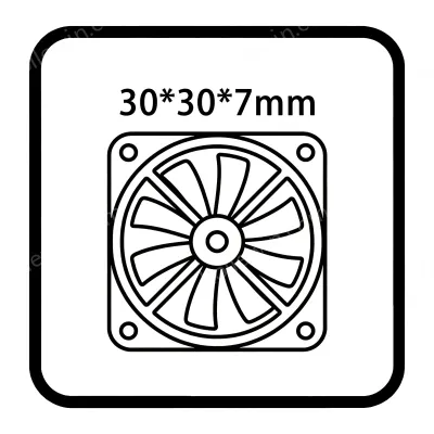 30*30*7mm
