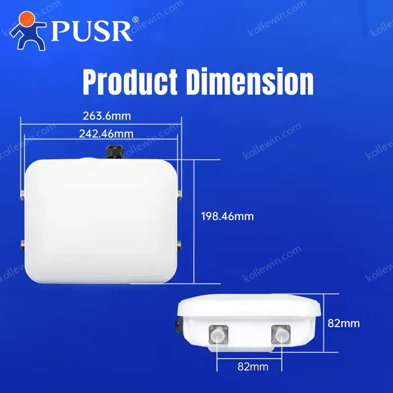 PUSR WiFi6 AX3000 Dual-Band Ceiling Outdoor AP Wifi with IP67 Water Proof up to 256 Client Device Wireless Access Point AP520X