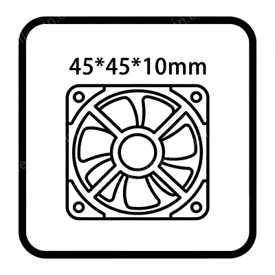 45*45*10mm