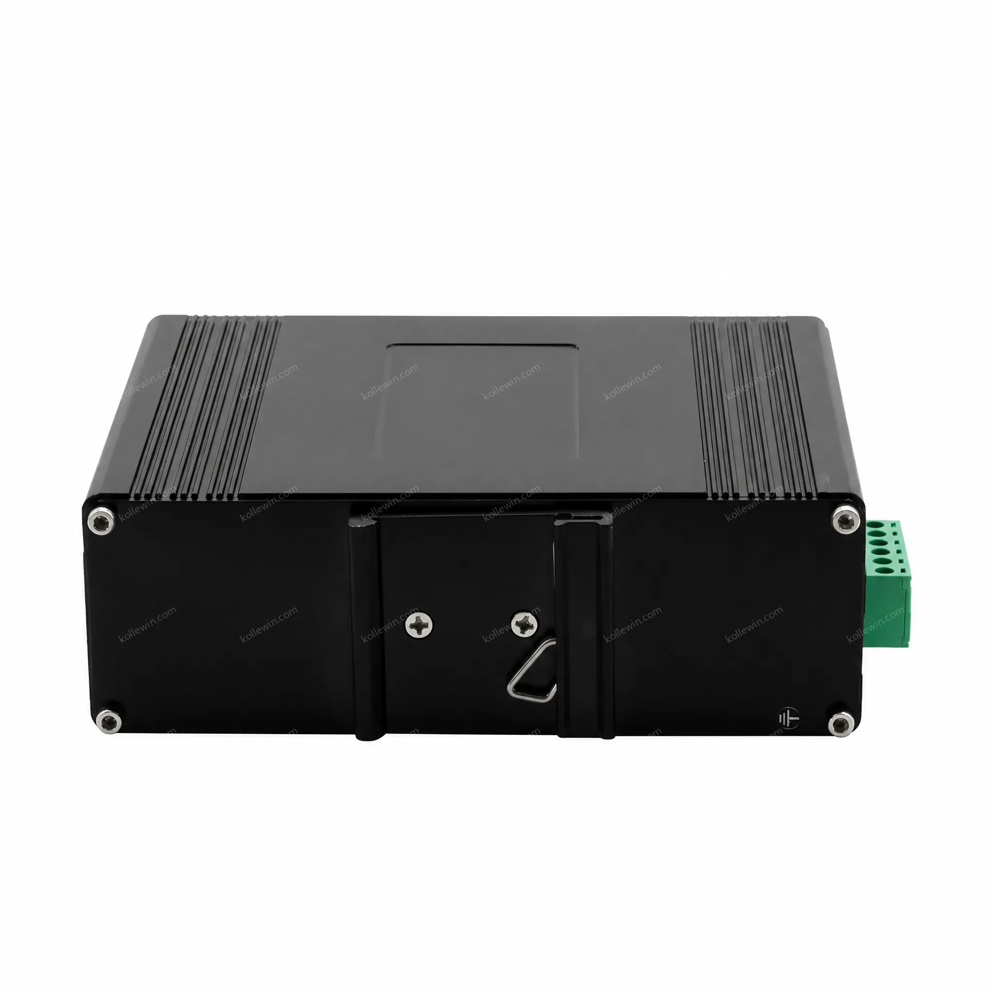 Fiber Converter with LED Screen 1 X 10G SFP to 8 X 10/100/1000M RJ45 Ethernet Din Rail Mounting Network Switch
