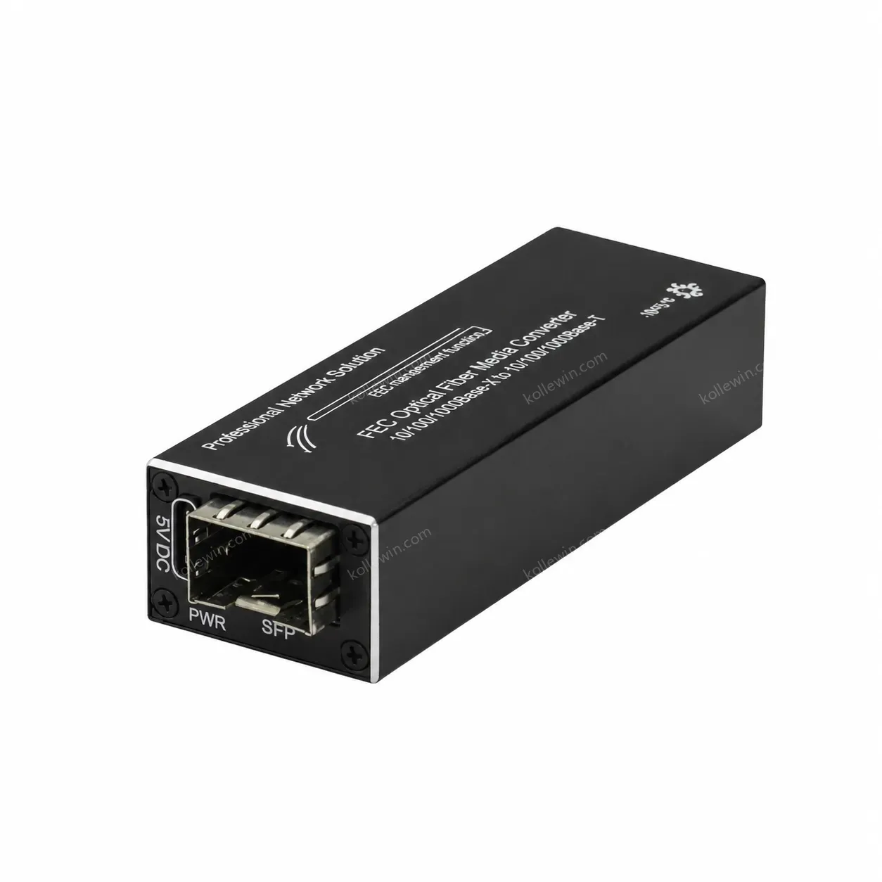 10/100/1000Mbps Ethernet to SFP PoE Fiber Media Converter, DC 5~15V (Type-C) or Powered by IEEE802.3at PoE Injector / PoE Switch