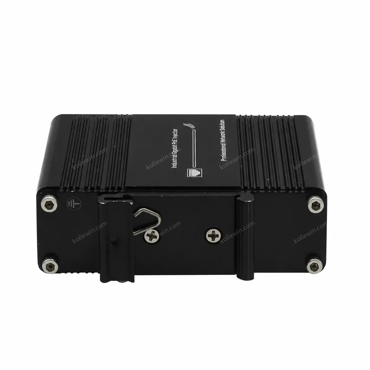 10 100 1000Mbps 12-48V DC 95W Industrial Gigabit PoE Injector