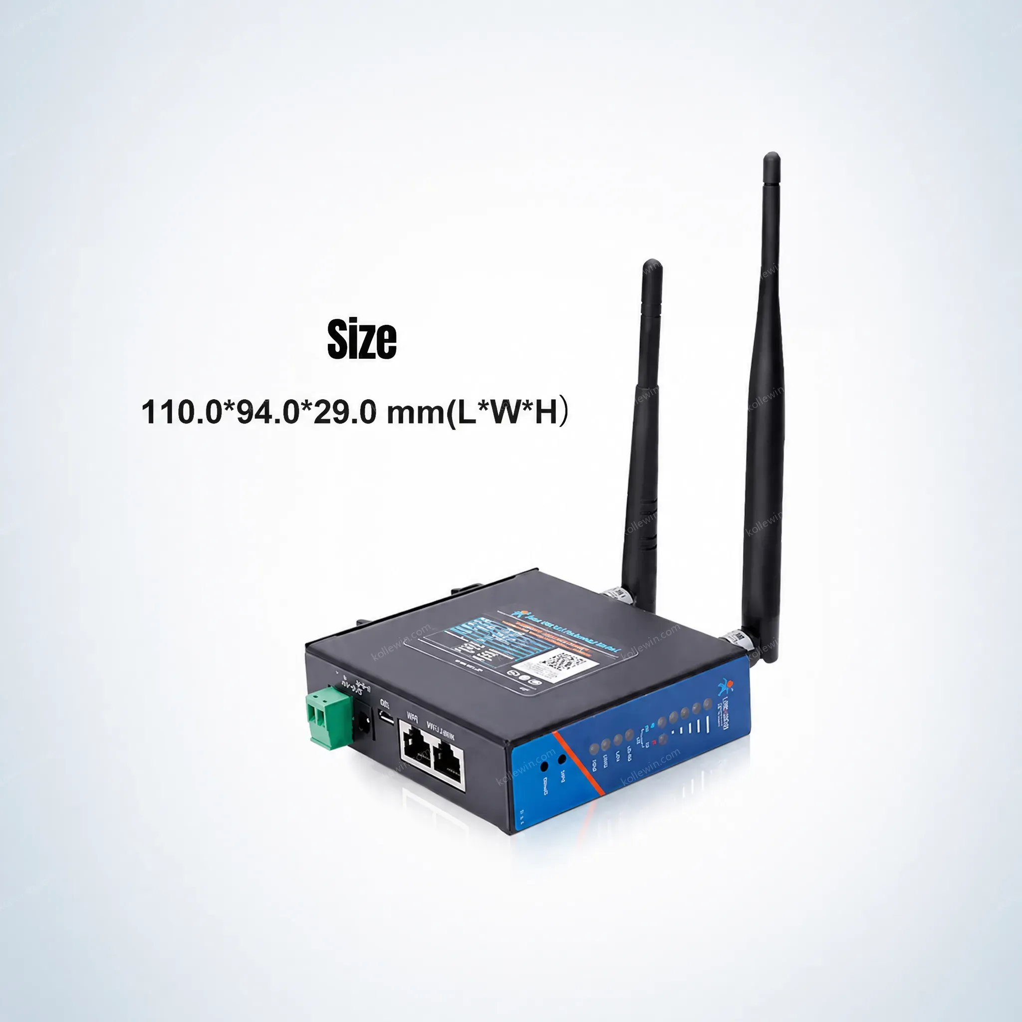 USR-G806-E EMEA & APAC Industrial 4G WiFi VPN UMTS Routers with Firewall Support OpenVPN 1 LAN Ethernet Port CE RoHS Certificate