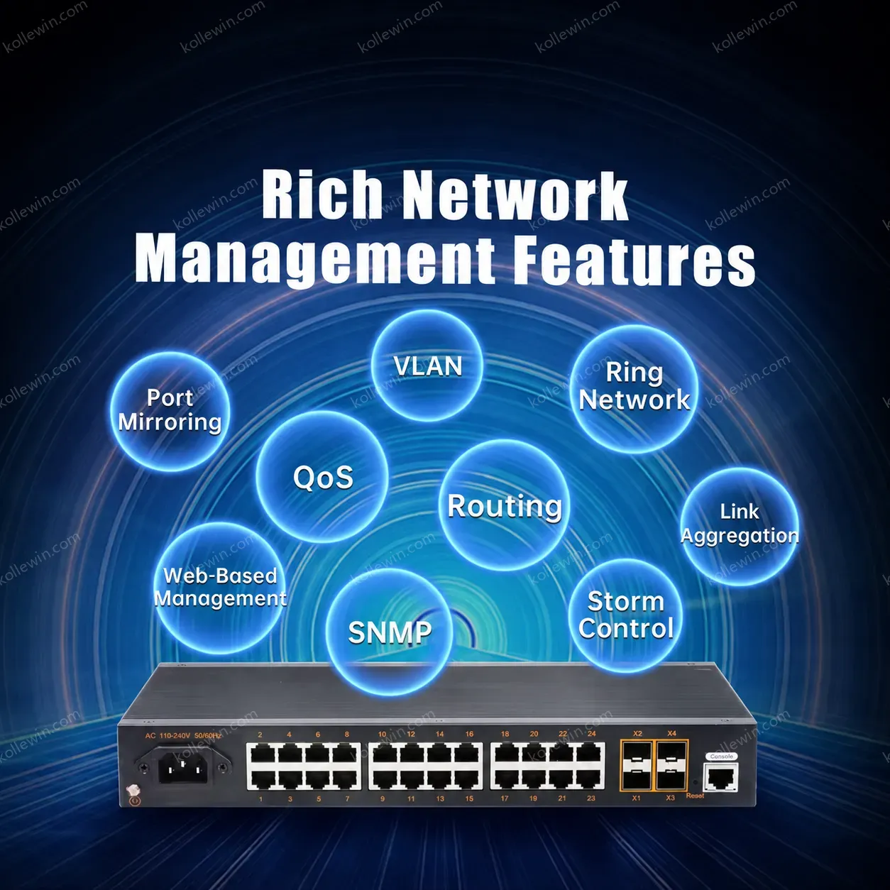 PUSR 8 Port Compact Size Gigabit Unmanaged Ethernet Switch Desktop Ethernet Splitter Unshielded Network Switch USR-ISG1008
