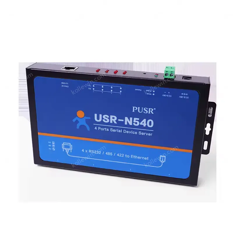 USR-N540 4 ports Serial Device Servers Serial RS232 rs485 rs422 to Ethernet Converter