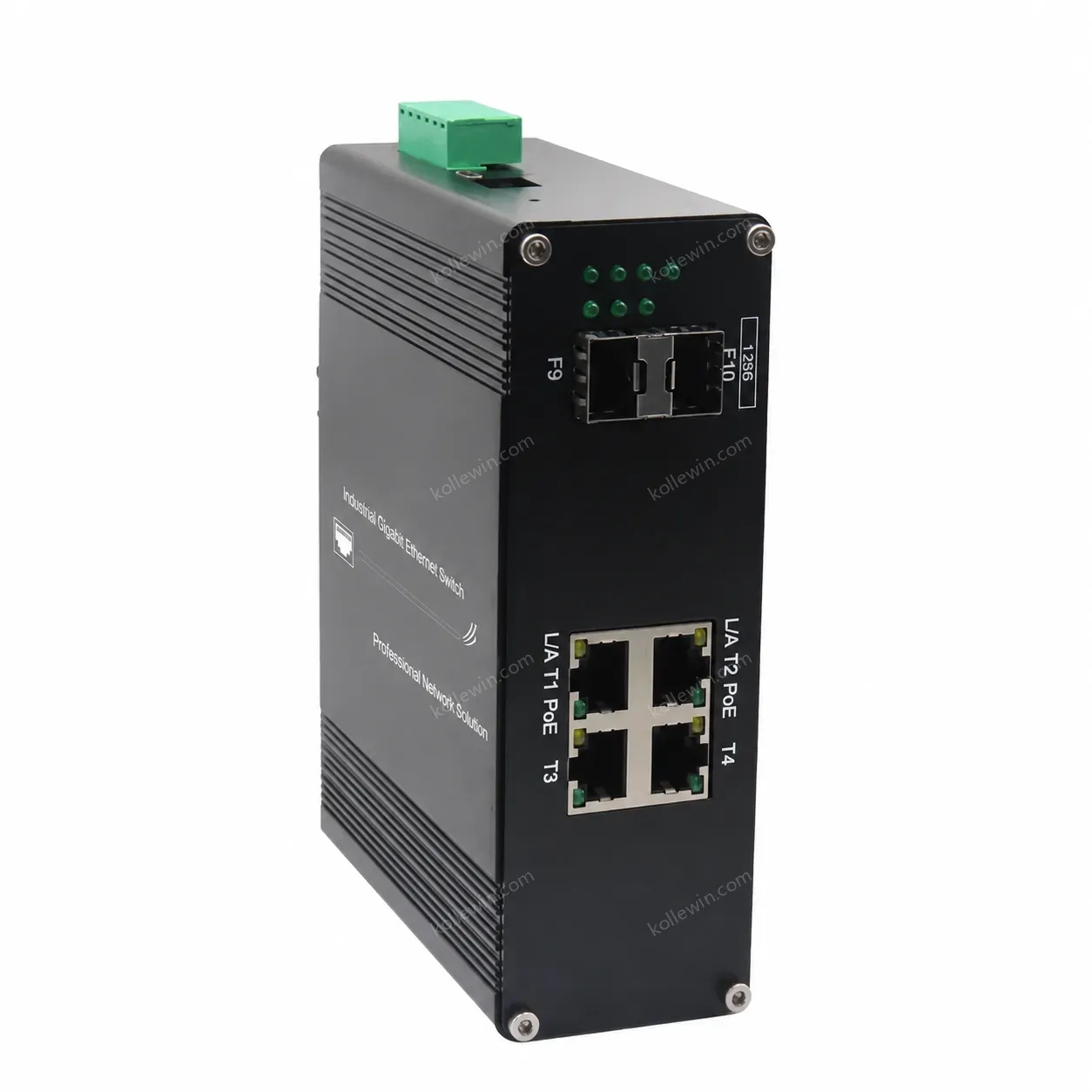 Industrial L2+ Managed 4-Port Gigabit 802.3at PoE Switch with 2-Port 1000X SFP for Power Over Ethernet Devices