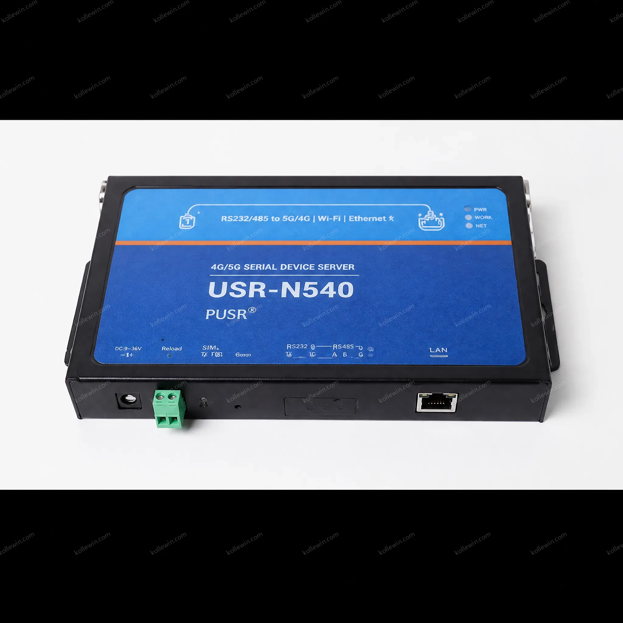 USR-N540 Modbus RTU to Modbus TCP 4 serial port rs232 to ethernet converter with SSL/TSL MQTT