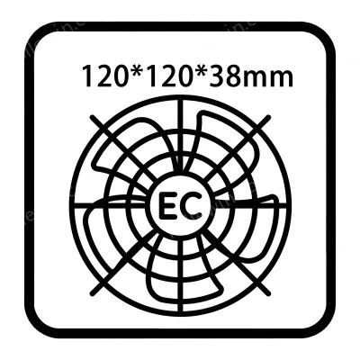120*120*38mm