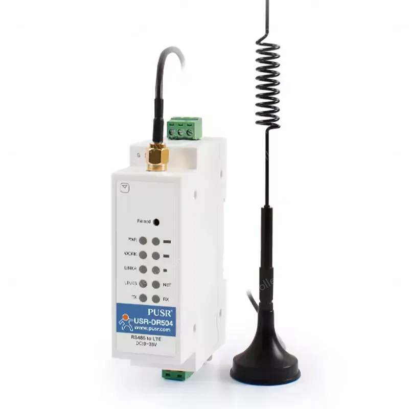 USR-DR504-G Global CAT4 Serial to 4G LTE Modem with Modbus RTU to TCP