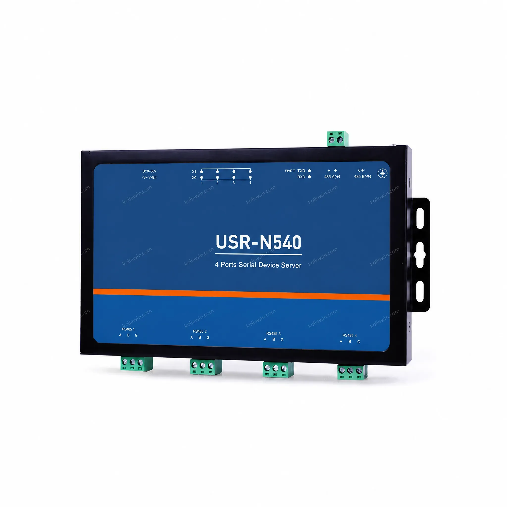 USR-N540 H7-4 Version 4 Ports Serial Server RS485 Ethernet Converter IoT Device Modbus Gateway MQTT/SSL DC 9-36V 2-Year Warranty
