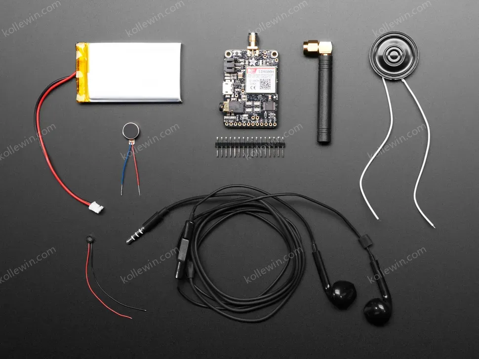 Kerdeep FONA 800 Breakout Board Starter Pack - SMA Version