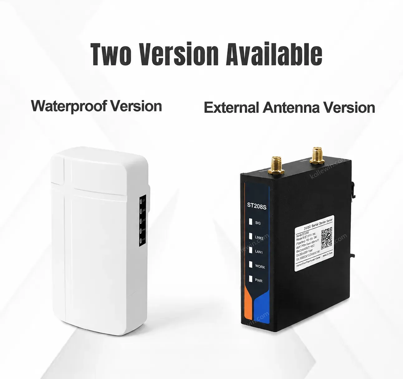 PUSR Wireless wifi AP Bridge router wifi signal extender repeater Qualcomm Plug and Play AP IP64 Water-proof ST208E(2 Piece )