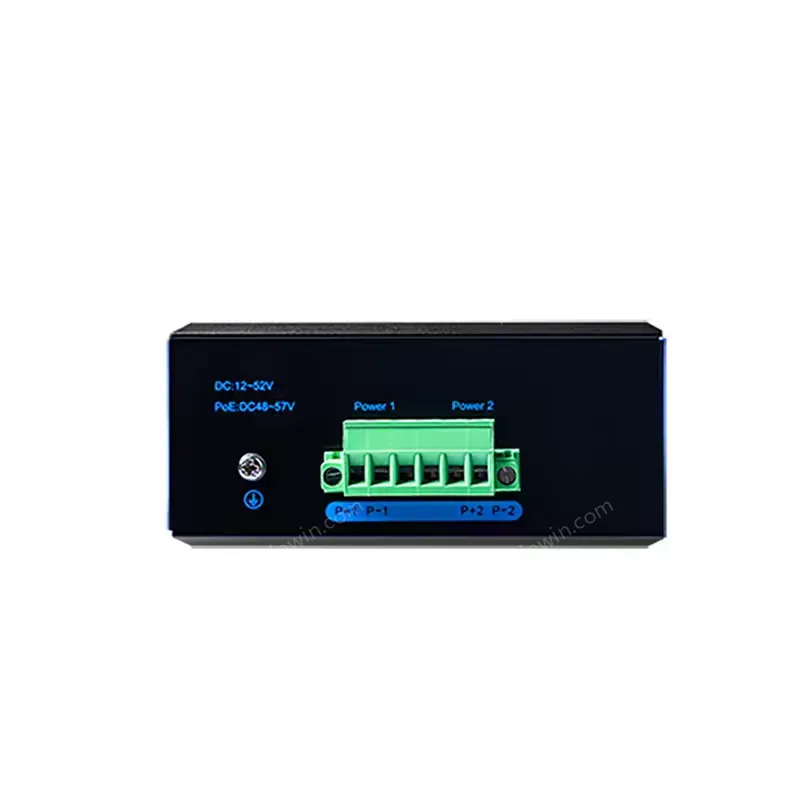 USR-ISG005 Series 10/100/1000Mbps 5 RJ45 Ports DIN-Rail Managed Gigabit Industrial Ethernet Switch with POE SNMP QoS