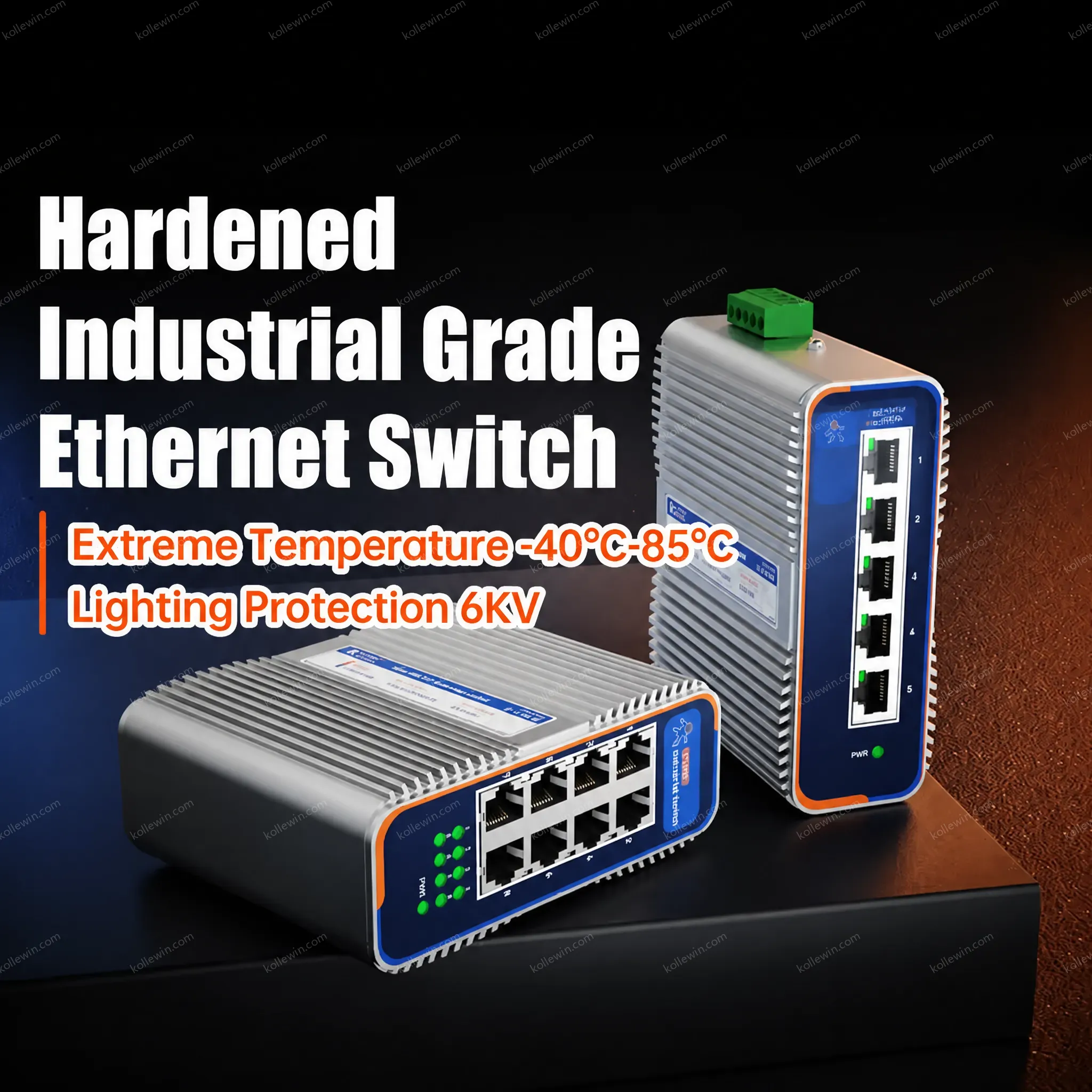 PUSR 8 Port Compact Size Gigabit Unmanaged Ethernet Switch Desktop Ethernet Splitter Unshielded Network Switch USR-ISG1008