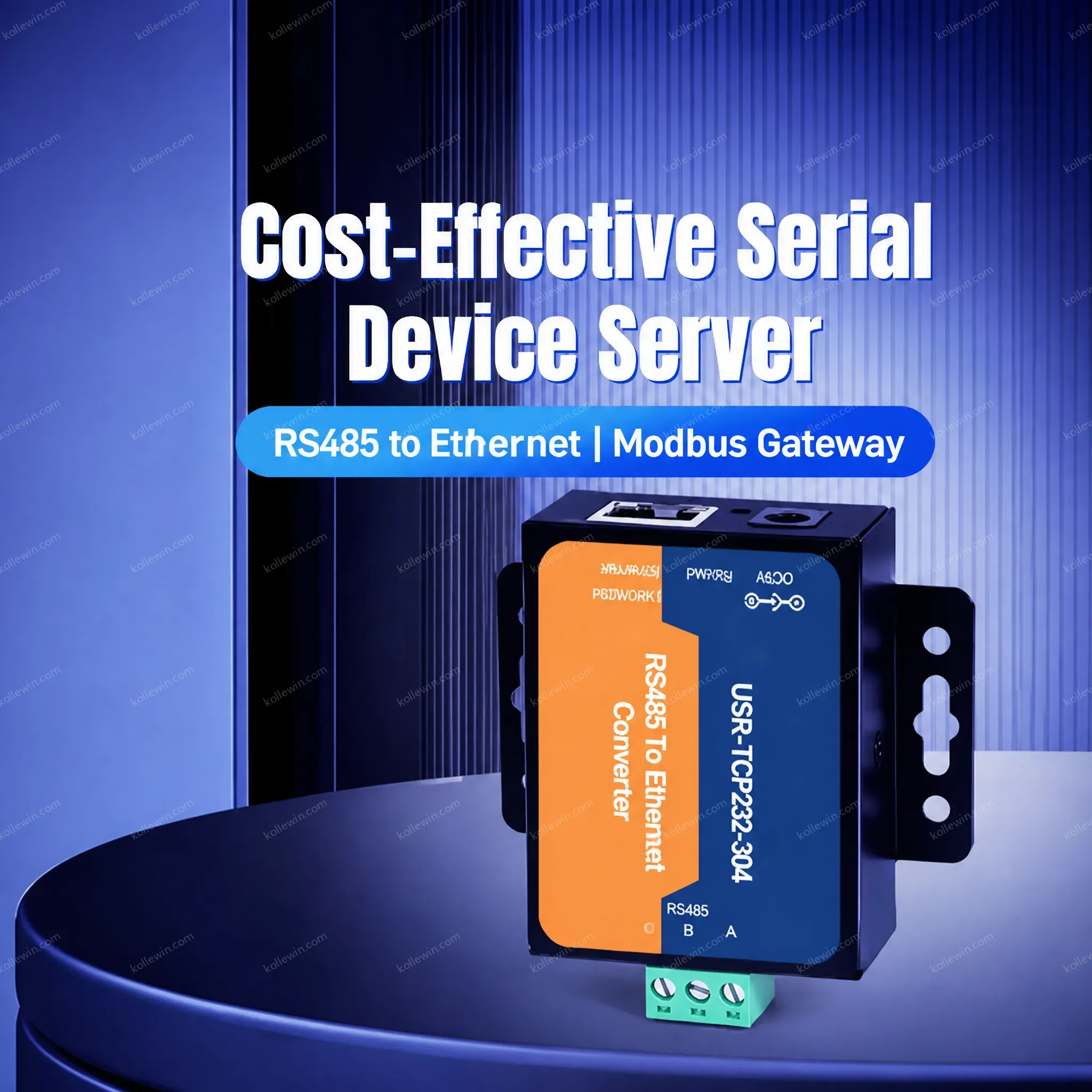 USR-TCP232-304 Serial Device Server Modbus RTU to TCP Gateway RS485 to Ethernet Converters CE/FCC/RoHS Certified 2-Year Warranty