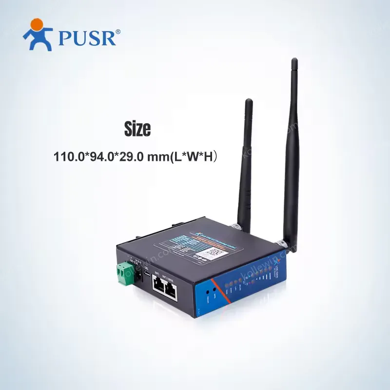 USR-G806-AU Industrial 4G LTE Router with OpenVPN & Firewall SIM Card Slot 2-Year Warranty for Australia Taiwan NZ Latin America