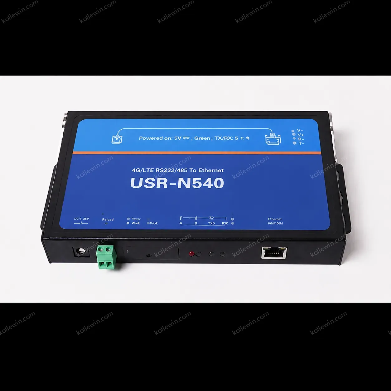 USR-N540 Modbus RTU to Modbus TCP 4 serial port rs232 to ethernet converter with SSL/TSL MQTT
