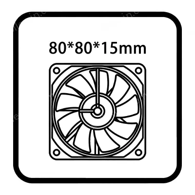 80*80*15mm