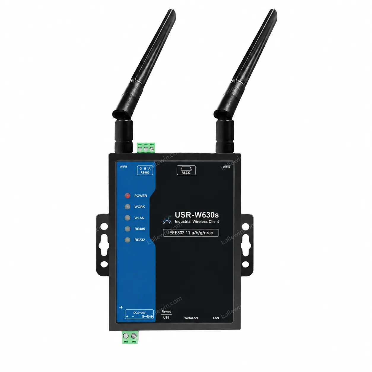 PUSR Dual Band 2.4GHz and 5GH Wireless Client Qualcomm Processor & WiFi 5 SoC Modbus RTU to TCP USR-W630s