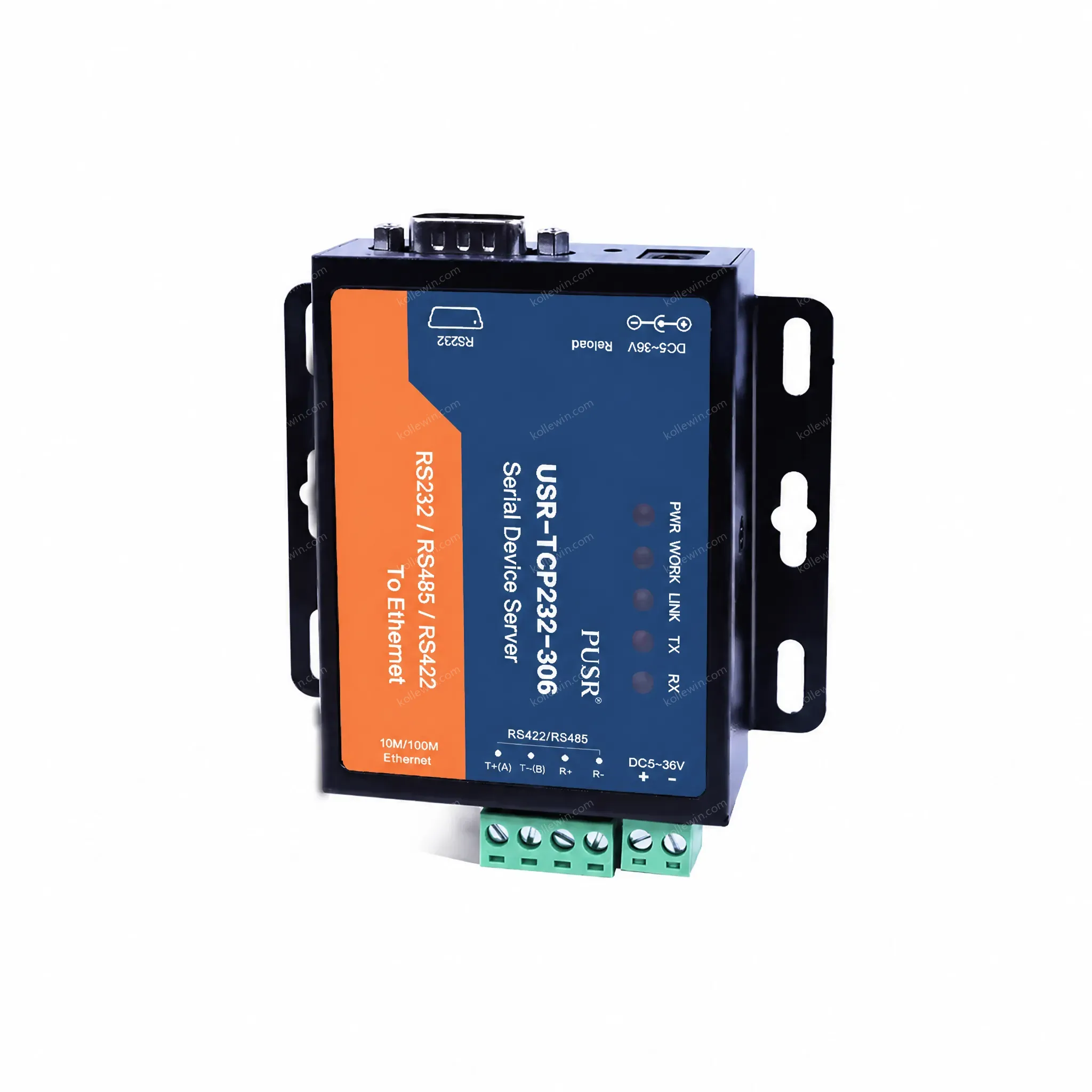 USR-TCP232-306 Low Cost RS232 RS485 RS422 to Ethernet TCP/IP Modbus Gateway Serial to Ethernet Converters