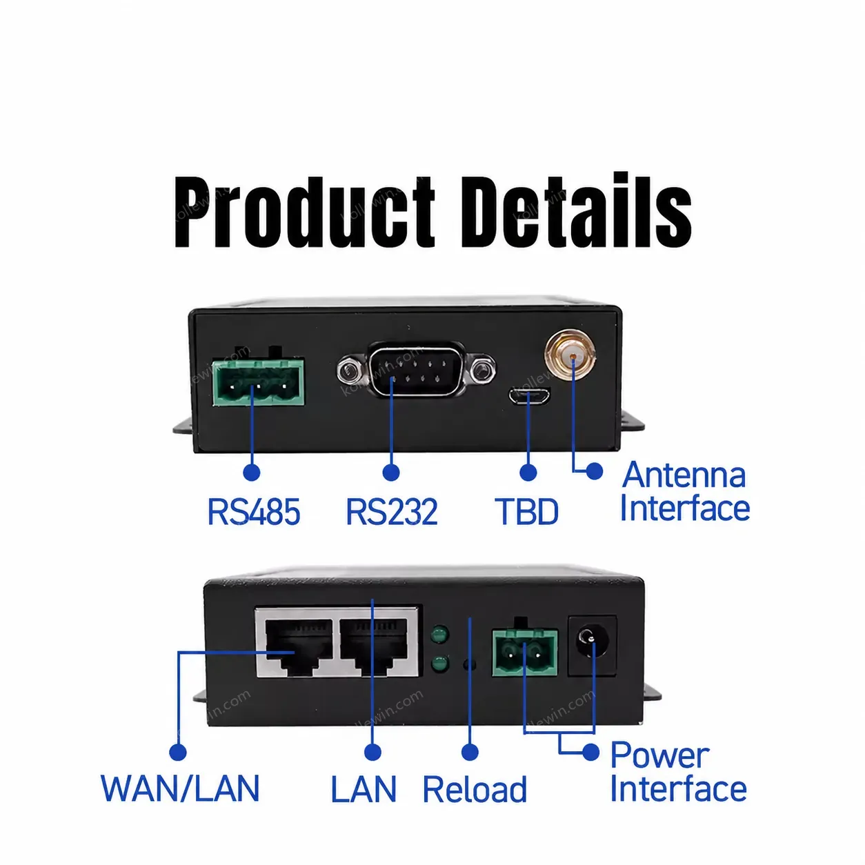 PUSR Serial RS485/RS232 to WiFi Ethernet Converter with MQTT Support Modbus RTU to Modbus TCP Manufacturer USR-W630