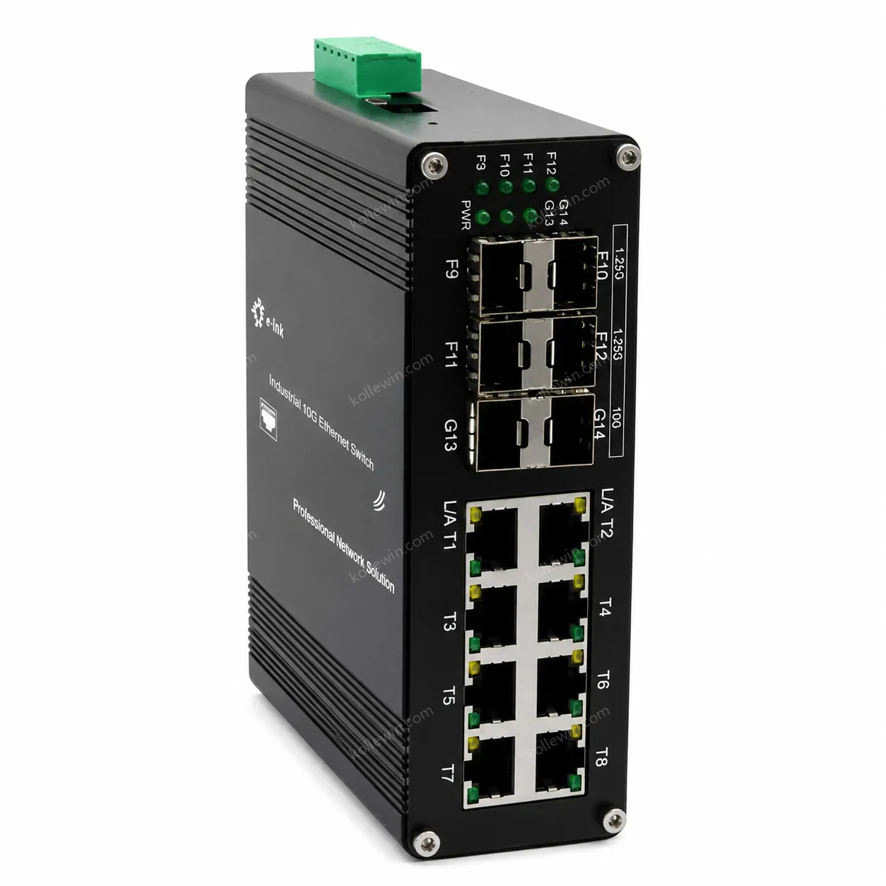 Industrial 8-Port Gigabit 4-Port SFP 2-Port 10G SFP+ Managed Switch for Data Center and Campus Network