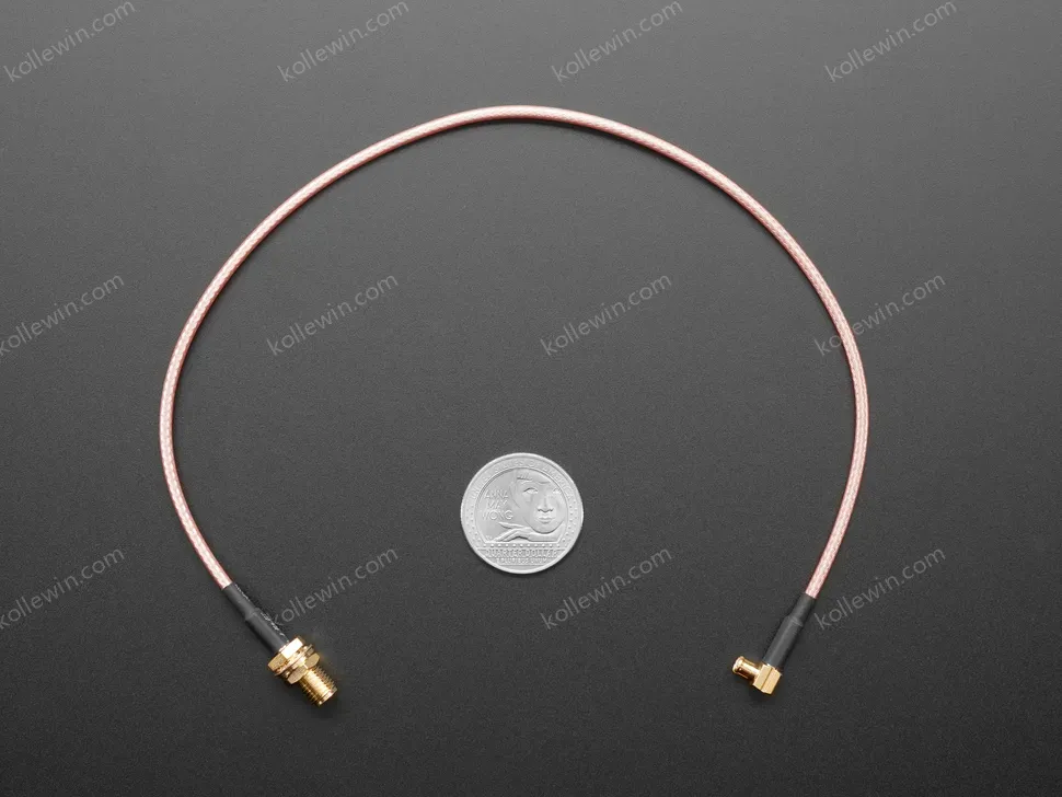MCX Jack to SMA RF Cable Adapter