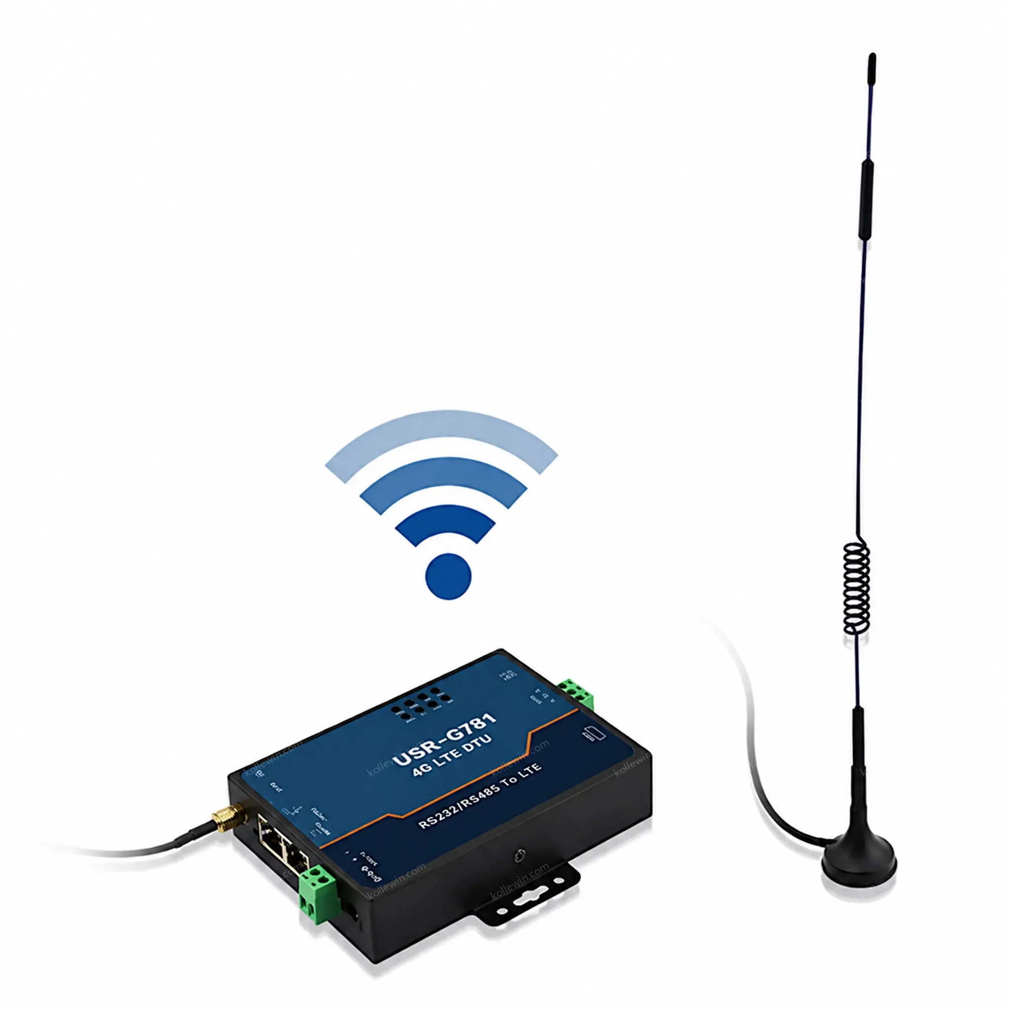 USR-G781 4G LTE LAN Modem Serial RS232 RS485 to 4G, 4G LTE bus modem