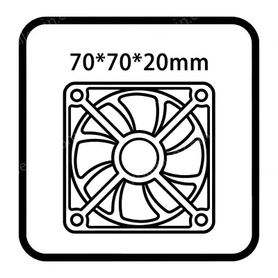 70*70*20mm