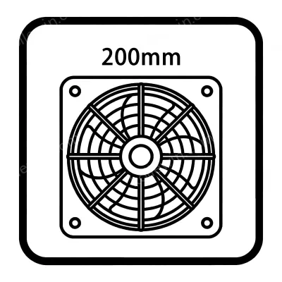 200mm ac fan