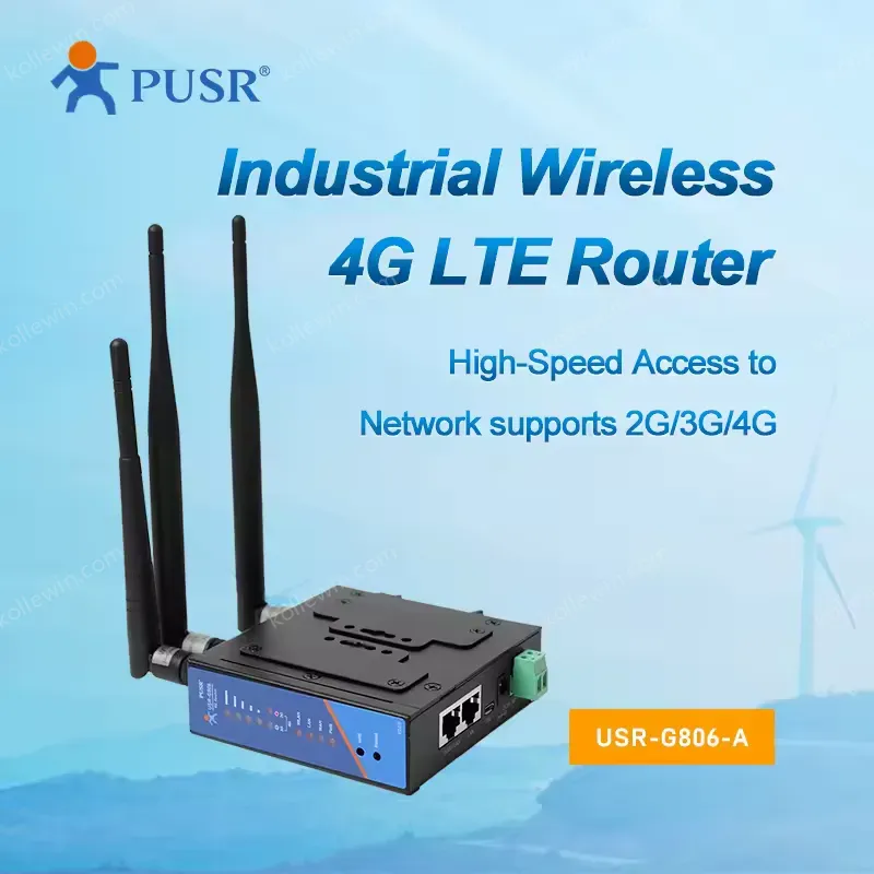 USR-G806-A North America(AT&T) 4G LTE Industrial Cellular VPN Router Wireless Wifi Router With Sim Card OpenVPN