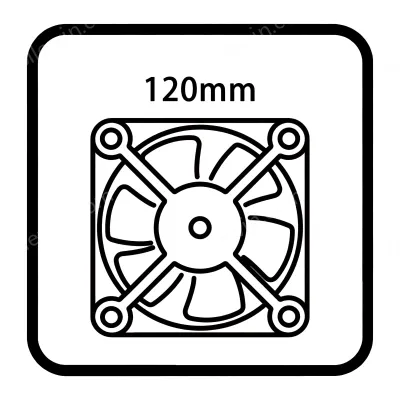 120mm dc fan
