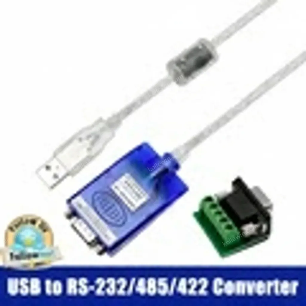 UOTEK USB to RS-232 Converter 4 Ports RS232 Conversion Adapter USB2.0 Serial 9-Pin COM DB9 Connector ESD UT-860