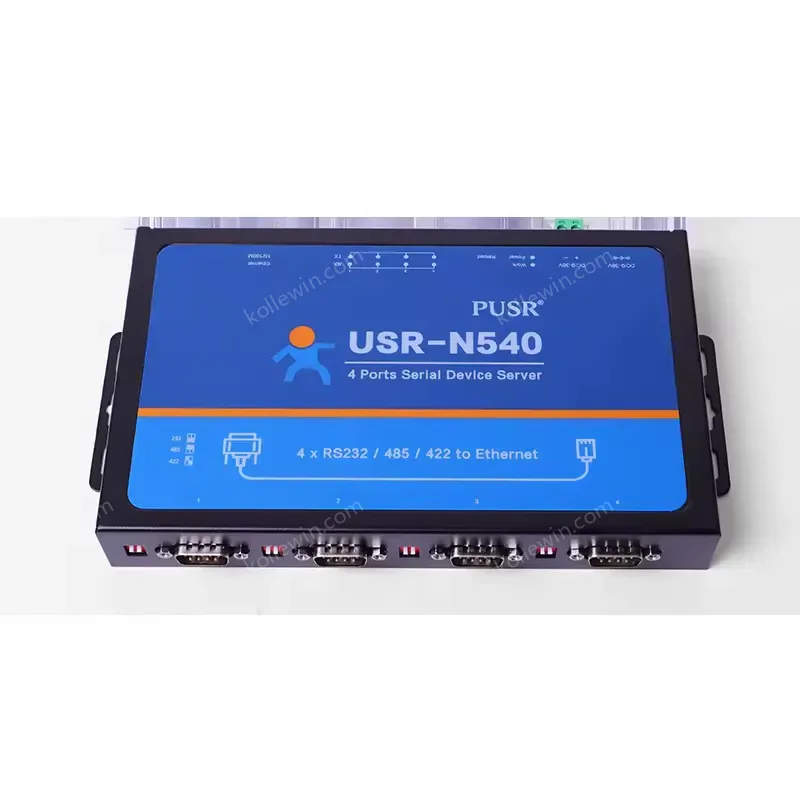 USR-N540 4 ports Serial Device Servers Serial RS232 rs485 rs422 to Ethernet Converter