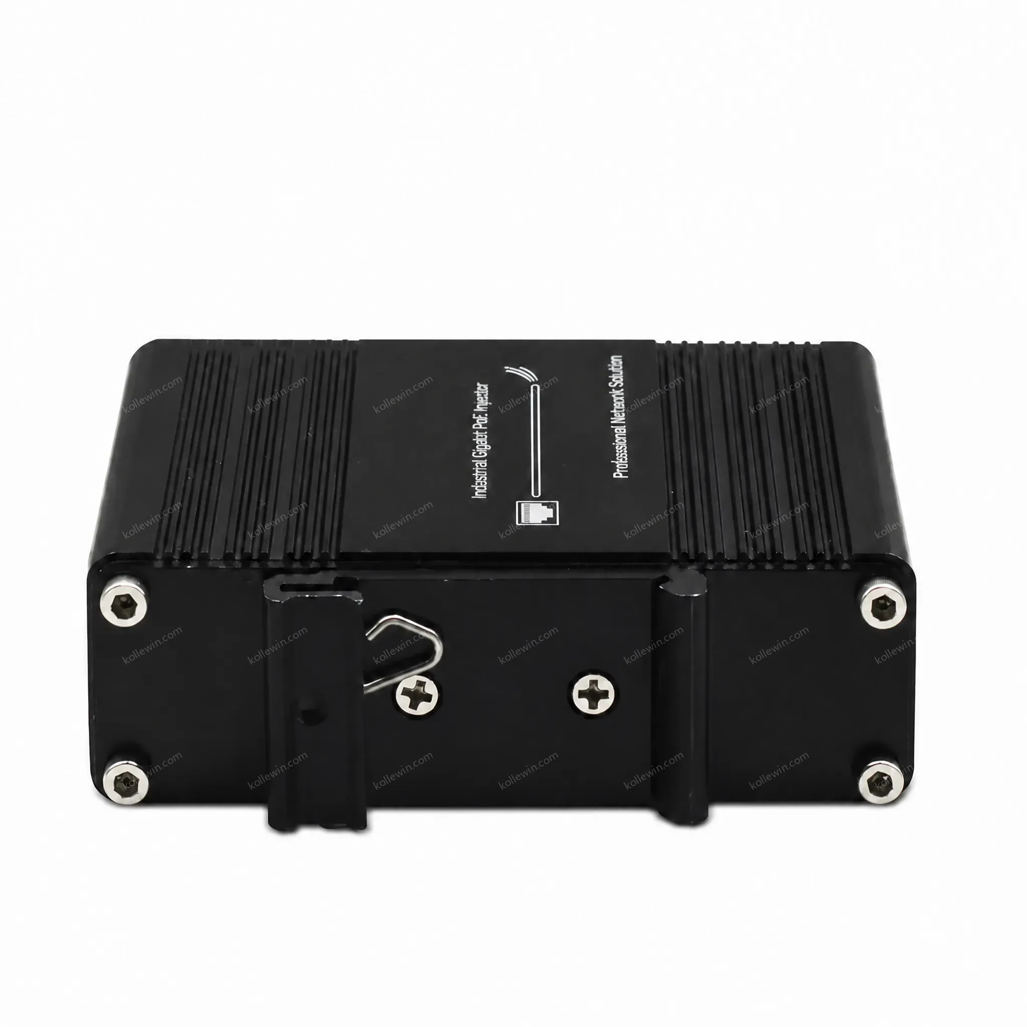 Industrial Gigabit Injector 95W 802.3bt PoE++ 12~48VDC Wide Range Power Input with Power Booster Function