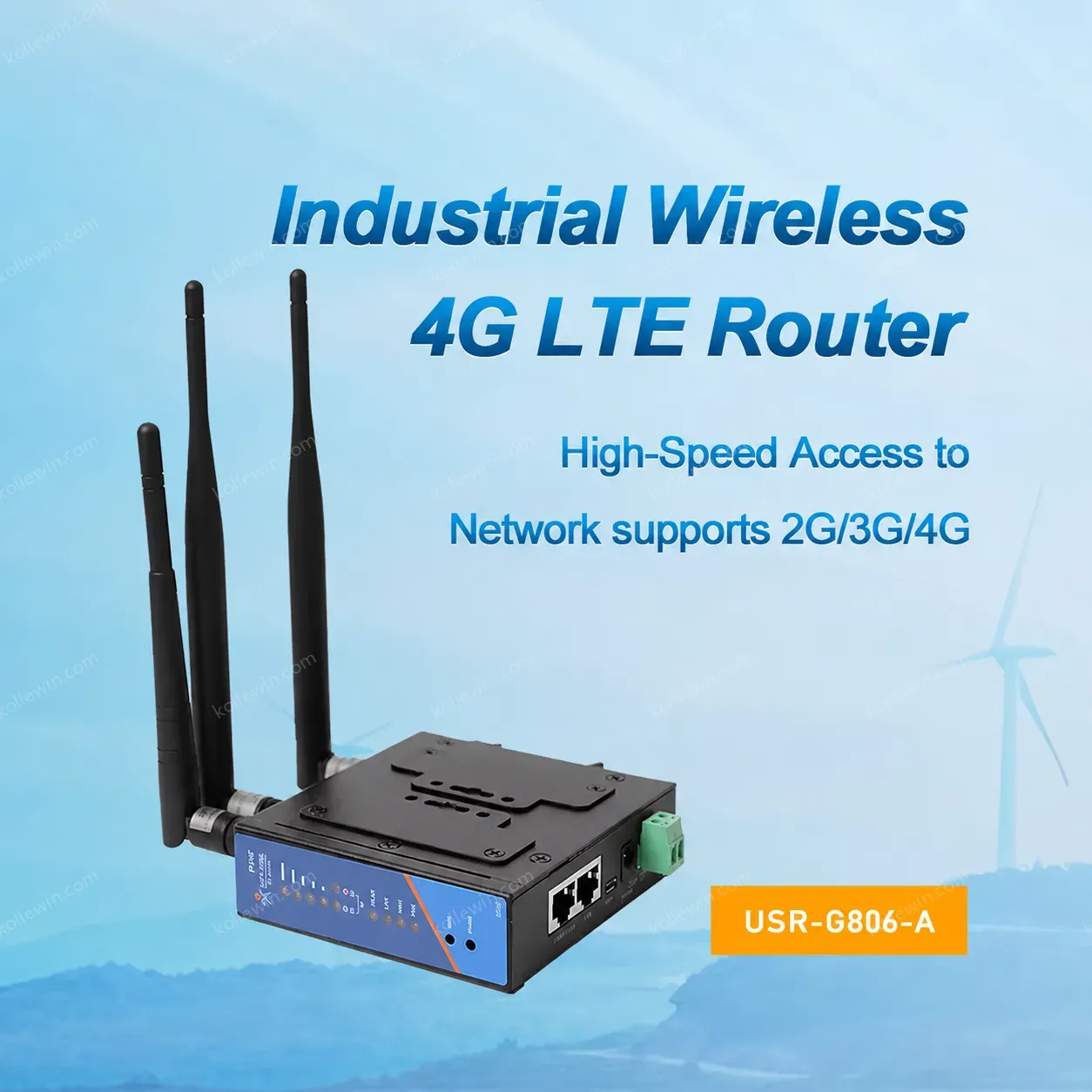 USR-G806-A North American Version Industrial IoT 4g Lte Router WiFi with OpenVPN Firewall ATT Certificate