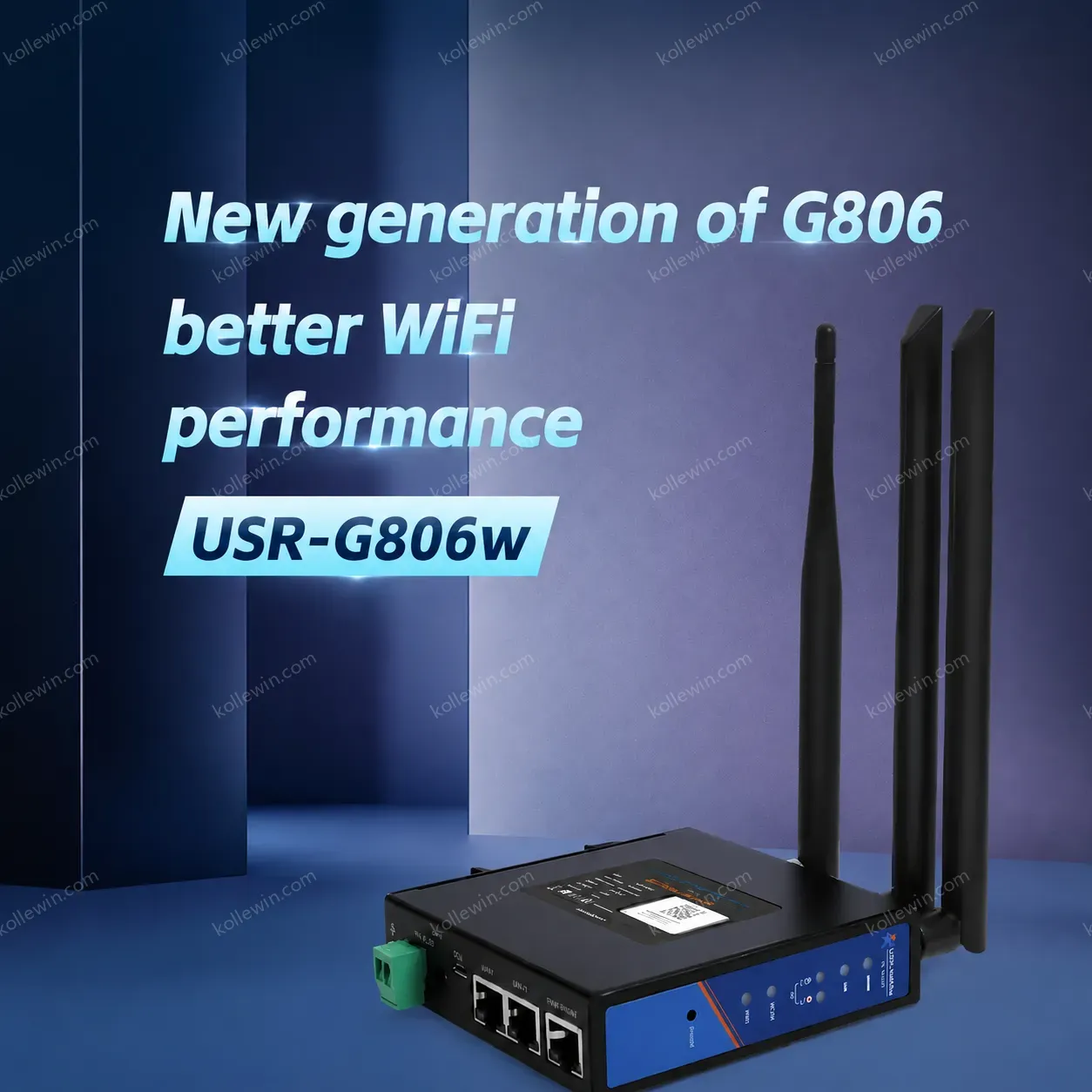 USR-G806w Industrial WiFi Enhanced Lte Cellular 4G Router Support OpenVPN With Sim Card for EMEA/Southeast Asia/Latin/Australia
