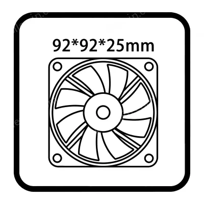 92*92*25mm