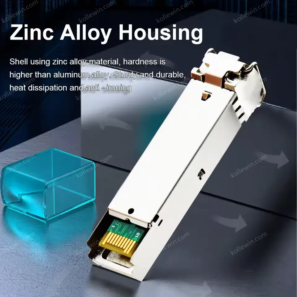 1.25G SFP Module with Digital Diagnostic Monitoring SMF Duplex LC 20KM Fiber Optical Transceiver