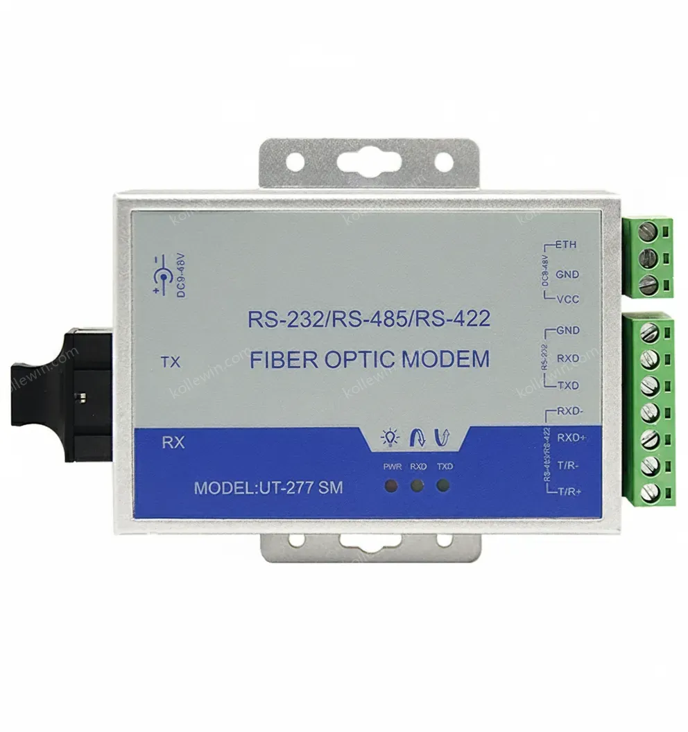 UOTEK Mini RS232 to RS485 Converter RS 232 DB9 RS-232 To RS-485 Adapter Serial Connector Half Duplex Anti Lightning UT-201B