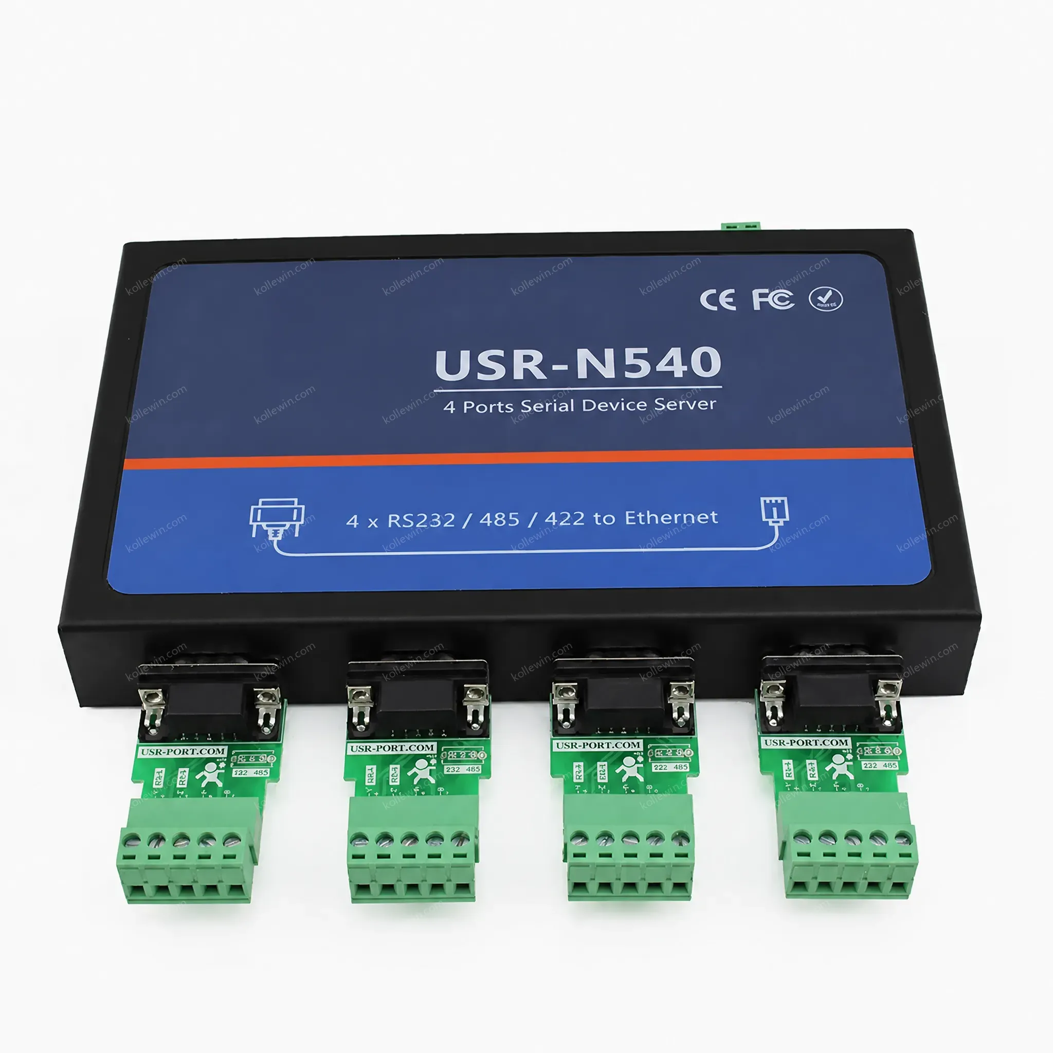 USR-N540 Serial to TCP IP Converter RS232 485 422 Interface Built-in Webpage Supported