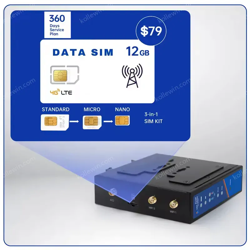 USR-G806w LatinAmerican/Australia Support PPTP, L2TP, IPSec, OpenVPN WiFi Enhanced Industrial 4G Router