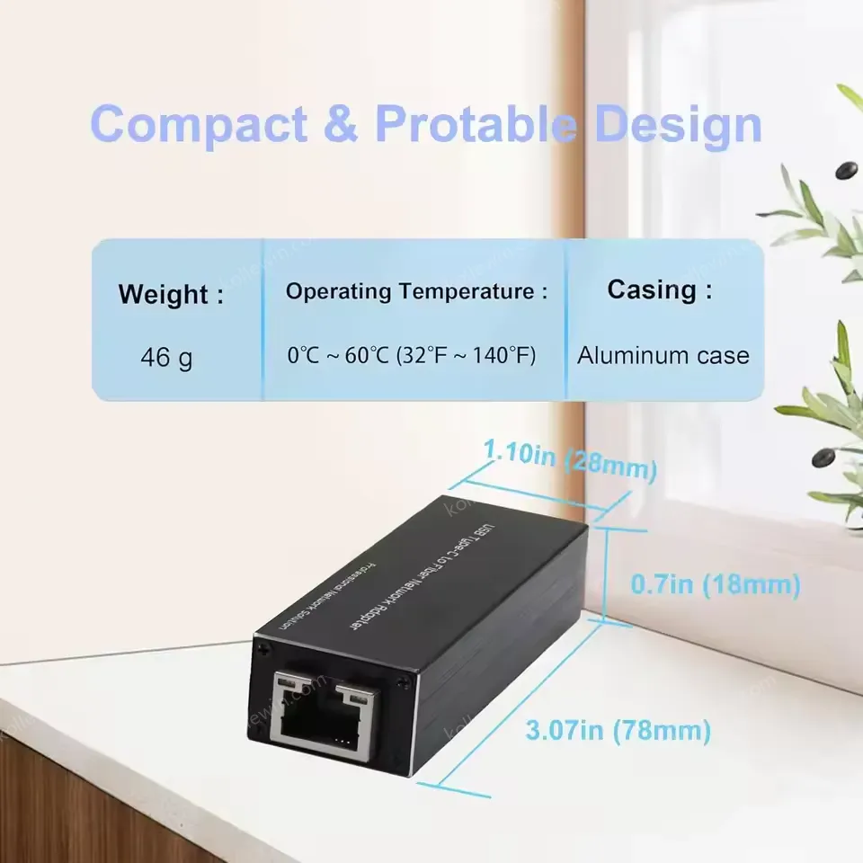 USB 3.0 to Gigabit Ethernet NIC Network Adapter Adapter-Mini Network Card Compatible with Windows/macOS/Linux, Full/Half Duplex