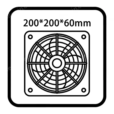 200*200*60mm