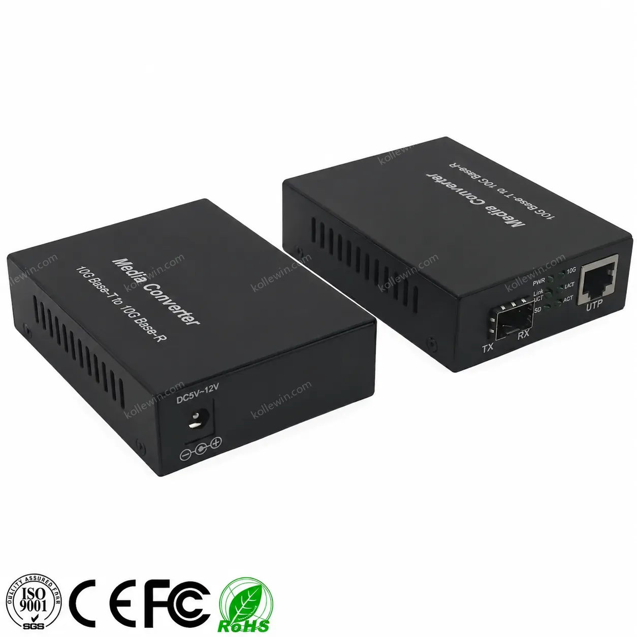 10G SFP Fiber Media Converter 10G Base-T to 10G Base-R