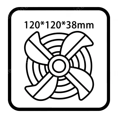 120*120*38mm