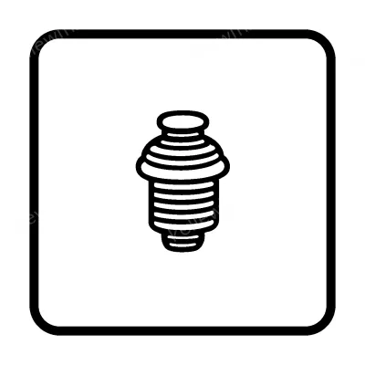 Cylindrical single nut RSIT with screw-in thread